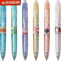 QU333699 6ชิ้น0.5มม. ปากกาน่ารักแปลกใหม่สีดำปากกาหมึกน่ารักปากกาเขียนสำนักงาน