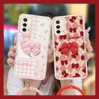 protective case bowknot Phone Case For OPPO A93 5G Nordic wind Liquid silicone shell for girl Nordic style high-grade