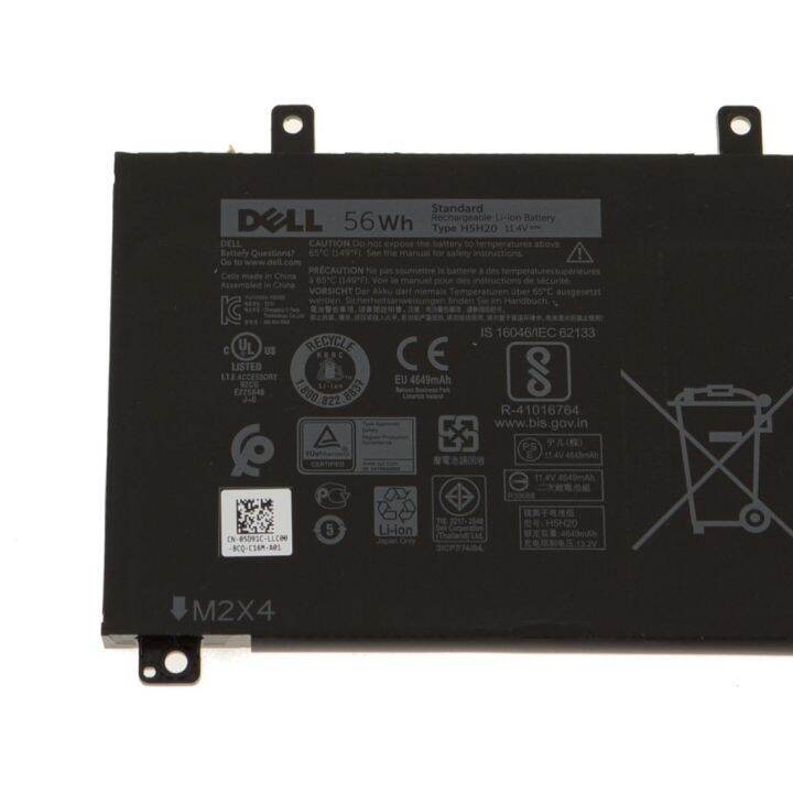 Pin Laptop Dell XPS 15 9560 9570,7590 Precision 5520 5530 5540 Vostro 7590 Inspiron 7501 7590 7591 mã H5H20 Pin Laptop Dell XPS 15 9560 9570,7590 Precision 5520 5530 5540 Vostro 7590 Inspiron 7501 7590 7591 mã H5H20
