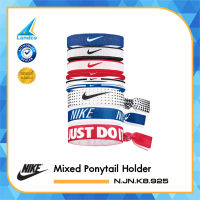 Nike ยางรัดผม แฟชั่นยางรัดผม ที่รัดผมเล่นกีฬา ยางรัดผมไนกี้ ผูกข้อมือ Mixed Ponytail Holder 9PK N.JN.K8.925(550)