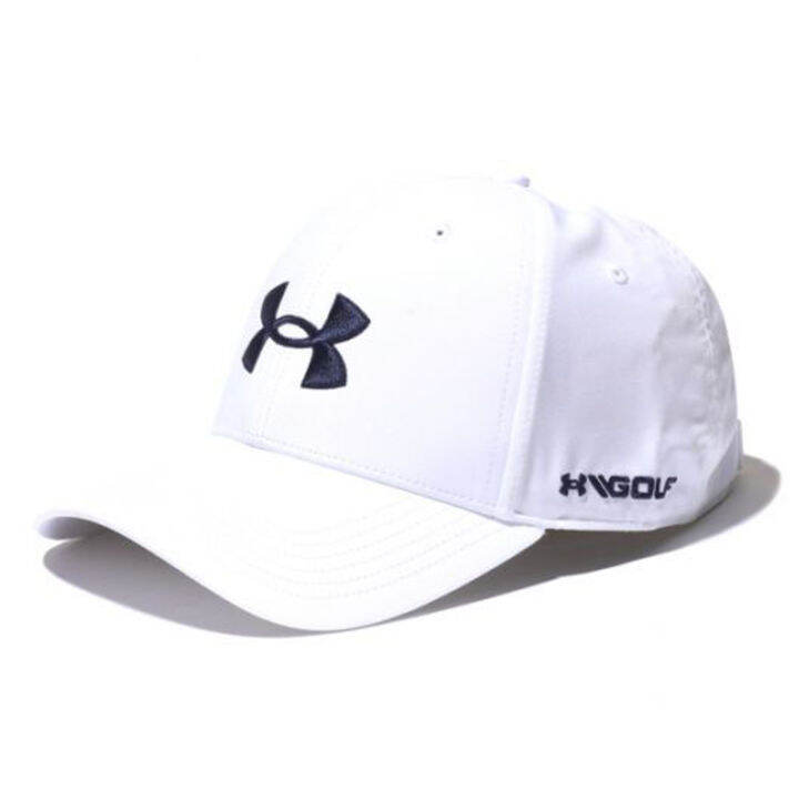 under-armour-หมวกแก๊ปผู้ชาย-ua-golf96-1361547-101-black-white-สินค้าลิขสิทธิ์แท้