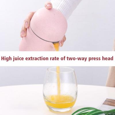 Hand Fruit Juicer Citrus Orange Squeezer Lid Rotation Press Machine Reamer Grapefruit Lime For Lemon Capacity Anti-Slip Q5Z9