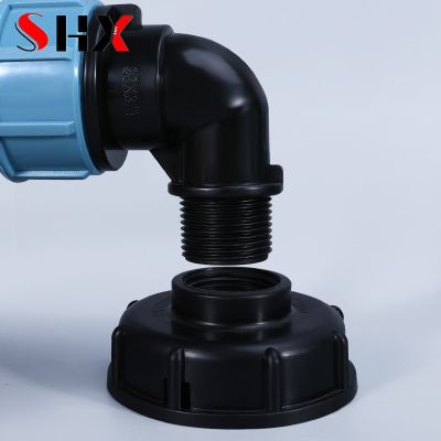 hot【DT】♀  1/2  3/4 1 Plastic Elbow Pipe Fitting Thicken IBC Diameter Joint Garden Hose Faucet