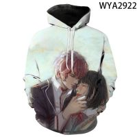 Diabolik Lovers 3D Printed Hoodies Long Sleeve Men Women Children Fashion Pullover Sweatshirts Streetwear Boy Girl Kids Coat