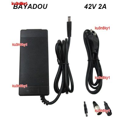 ku3n8ky1 2023 High Quality 36V 2A DC Li-ion Ebike Battery Charger 42V 36 Volt 10S Electric Bike Bicycle Scooter Hoverboard Lithium Charger GX12 XLRM