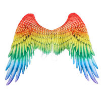 3D Angel Wings Mardi Gras Theme Party Cosplay Wings for Kids Adult Big Black Wings Devil Costume for Halloween Christmas Party