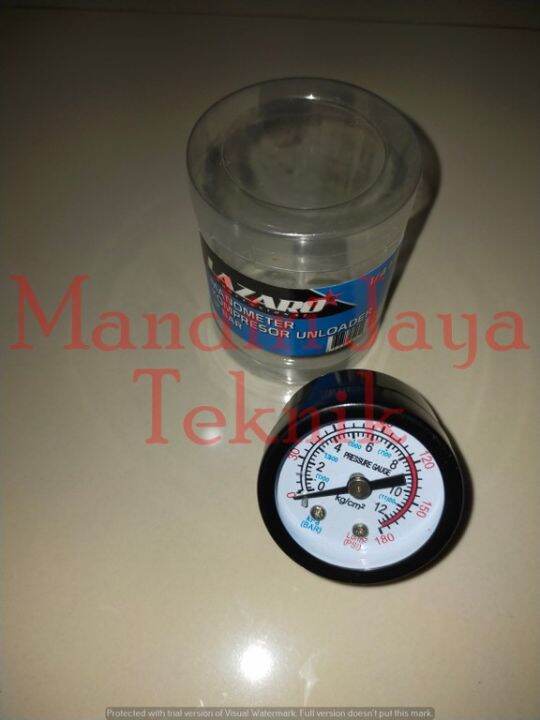 Manometer Kompresor 12 Bar LAZARO Lazada Indonesia