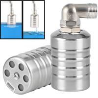 ☍ Stainless Steel Floating Ball Valve Automatic Water Level Control Valve 1/2 3/4 Float Valve Water Tank Water Tower Shutoff Valve