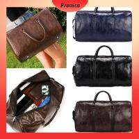 PROMISE การเดินทางเพื่อธุรกิจ กระเป๋าเดินทาง holdall แบบพกพาได้ จุได้มาก กระเป๋าหนังออกกำลังกาย ของใหม่ กระเป๋าใส่ของ กระเป๋าวันหยุดสุดสัปดาห์ ชายหญิง