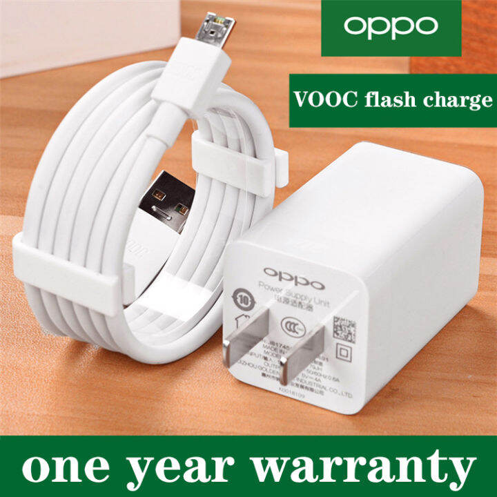 OPPO VOOC Flash Charger Authentic OEM 20W Micro USB Fast Charger type c ...