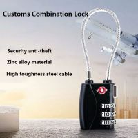 【CW】 TSA Locks Combination Lock for Luggage Suitcase Anti theft Code Padlock Customs Password