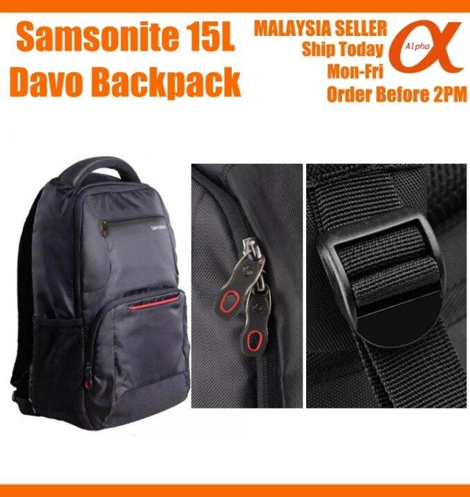 Original Imported Samsonite 15L Large Capacity Davos Business Laptop