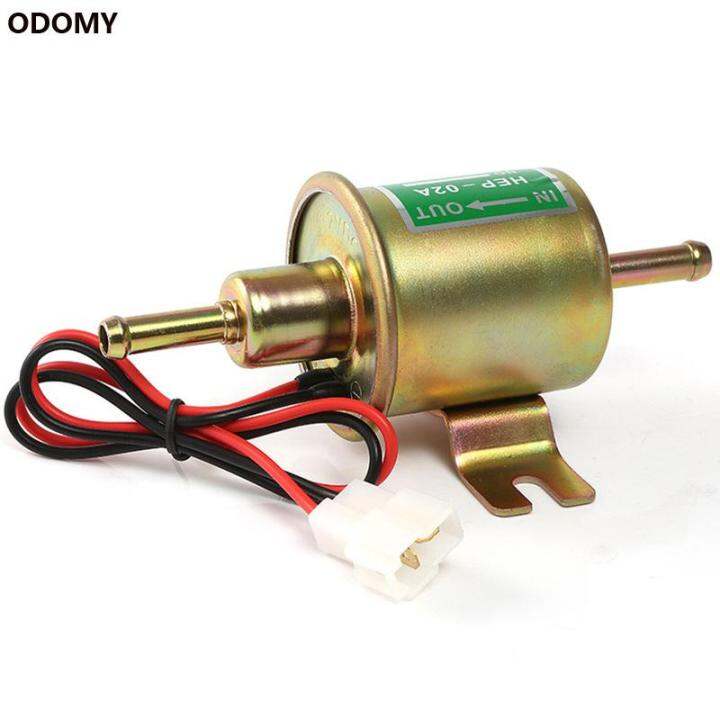 Electric Fuel Pump 12v Universal Low Pressure 4 7 Psi Fuel Pump Hep 02a Lightweight Fuel Pump