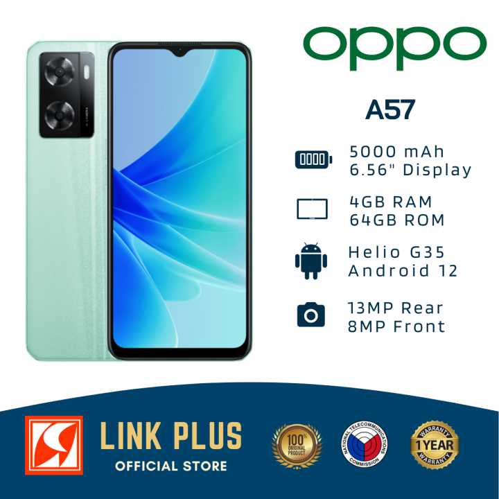 Oppo A57 4GB RAM + 64GB ROM (Original and Sealed) | Lazada PH