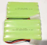 แบตเตอรี่ชาร์จ Ni-Cd AA 9.6V2800mAh.