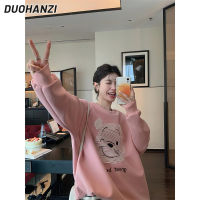 DUOHANZI ผู้หญิงฤดูใบไม้ร่วงเสื้อกันหนาวบางขนาดใหญ่