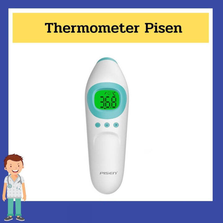 thermometer-pisen-ir-infrared-thermometer-c1-เครื่องวัดอุณหภูมิอินฟาเรด-เครื่องวัดอุณหภูมิ-เครื่องวัดไข้-พร้อมส่ง-วัดไข้-อุณหภูมิ