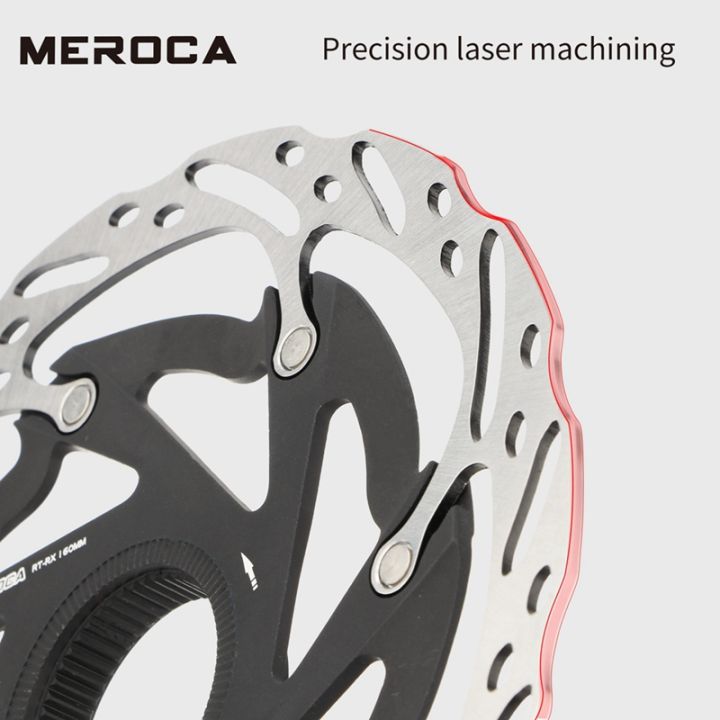 meroca-xr-middle-locking-disc-road-bicycle-disc-brake-pad-bicycle-disc-brake-pad-road-mountain-bike-cooling-brake-pad-160mm