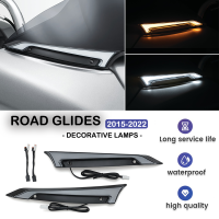 Road Glide อุปกรณ์เสริมใหม่: ไฟตัดกระจกหน้ารถคุณภาพสูงไฟเลี้ยว LED สำหรับ Harley CVO Road Glides-‑ 2015-2023