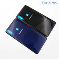 Samsung Galaxy A20S SM- 0 2019ฝาหลังปลอกหุ้มช่องหลังชิ้นส่วนเปลี่ยนแผงซ่อมแซม + โลโก้