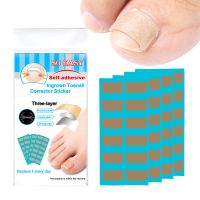 Ingrown Toenail Correction Tool Toe Nail Treatment Elastic Patch Sticker Clip Foot Nail Care Jelly Glue free Orthopedic Stickers