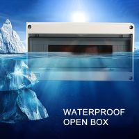 18 Way Plastic Electrical Distribution Box Waterproof MCB Box Enclosure Box Junction Box HT Series