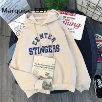 Marquise1997 เสื้อฮู้ด เสื้อแขนยาวอบอุ่น หลวมและสบาย วินเทจ คลาสสิค ทันสมัย ทันสมัย WWY2392SRU 38Z230921