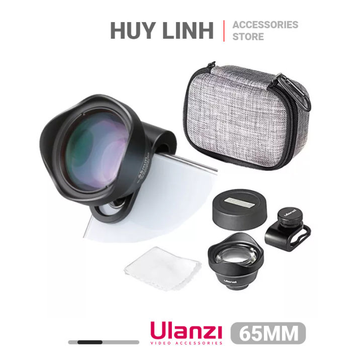 Lens tele 2X cho điện thoại Ulanzi 65mm 4K HD - Ống kính chụp ảnh ...