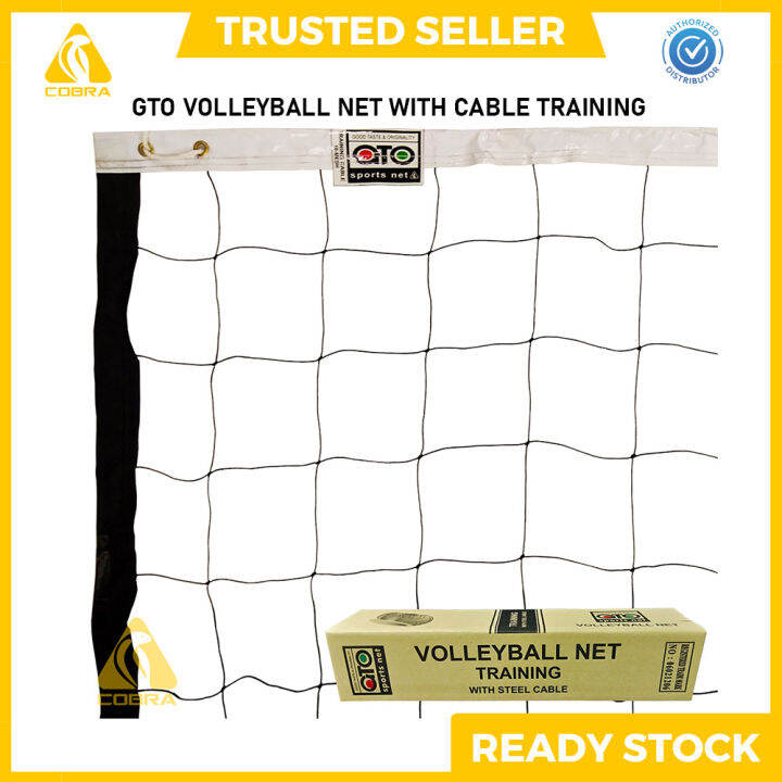 GTO Volleyball TRAINING Net with & without cable Lazada