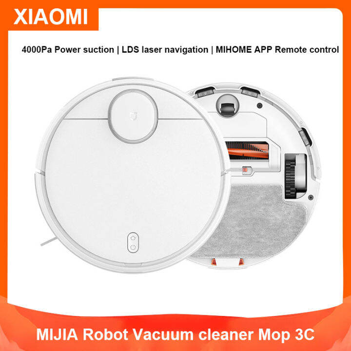 XIAOMI MIJIA Robot Vacuum cleaner Mop 3C Sweeping Mopping Home Cleaner ...