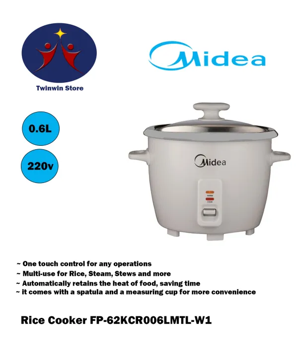 MIDEA Rice Cooker 0.6L Lazada PH