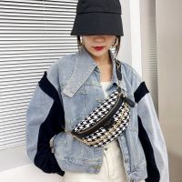 【CW】 Women  39;s Waist Fashion Pack Female Shoulder Luxury Messenger Banana Packs Chest