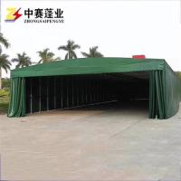 ♛♨ Deposit new product Xian folding warehouse storage tent mobile push-pull large-scale event telescopic large shed awning