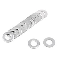 uxcell 50Pcs 10mm x 20mm x 1.8mm 304 Stainless Steel Flat Washer for Screw Bolt-Zkeir