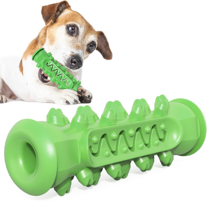 cod-อุปกรณ์สำหรับสัตว์เลี้ยงของเล่นสุนัขใหม่ของ-ทนกัดทำความสะอาดกระดูกฟันแปรงสีฟันกัดกาว