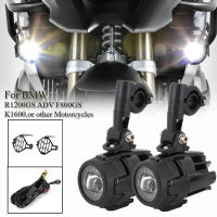 Motorcycle Front Fog Light Led Driving Passing Fog Lamp Lights Auxiliary For BMW R1250GS R1200GS F750GS F850GS G310GS Universal