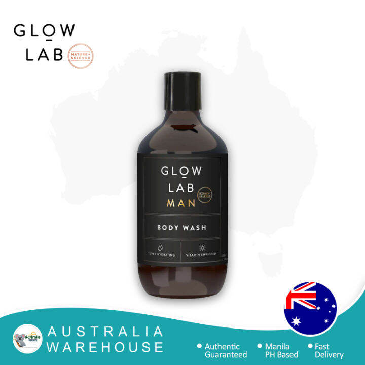Glow Lab Body Wash for Man 400ml Lazada PH