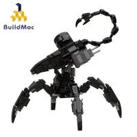 BuildMoc เกมเครื่องสร้างความเสียหายมอนสเตอร์ขอบฟ้าชุดหุ่นยนต์สงครามบล็อกตัวต่อนักดูไดโนเสาร์สัตว์เล็กวัวรุ่งอรุณ Toysdasg1364