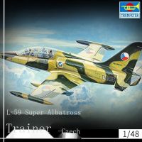 ทรัมเป็ตเตอร์รุ่น1/48เช็ก L 05806-59ซุปเปอร์อัลบาทรอสเทรนเนอร์การฟื้นฟูสูงของเล่นแบบชุดสะสม