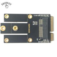 EKDWET คอมพิวเตอร์สำหรับคอมพิวเตอร์ M.2 การเปลี่ยนถ่าย พร้อมสกรูยึด ไปยัง MINI MINI PCIE เอ็นจีฟฟ์ M.2ไปยัง MINI PCIE M.2 NGFF WiFi ADAPTER M.2 NGFF WiFi ADAPTER การ์ดอะแดปเตอร์