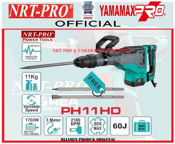 Mesin Bobok Beton Nrt Pro Ph Hd Mesin Jack Hammer Drill Beton Tembok