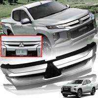 กระจังหน้า หน้ากระจัง รุ่น มิตซูบิชิ ไทรทัน MITSUBISHI TRITON ปี 2019 - 2022 สีบรอนซ์ ไม่มีโลโก้ 1 ชิ้น