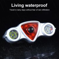 ✤♙☽ 1 Set Bicycle Light 11 SMD Lamp Beads Waterproof MTB Bike Headlight Cycling Tail Lamp Bike Tail Light Bike Accessories