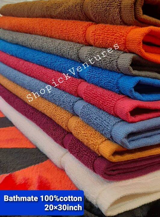 Bath Mat Floor Towel Absorbent Cotton Hotel Spa Shower/Bathtub Mats