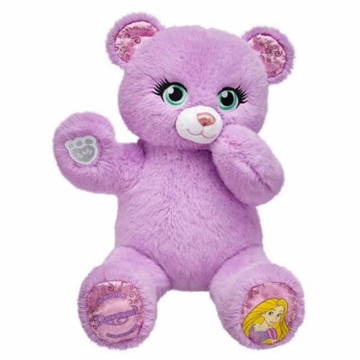 ตุ๊กตาหมีบิ้วอะแบร์-เจ้าหญิง-ดิสนีย์-ราพันเซล-build-a-bear-workshop-สินค้ามือสองคุณภาพ