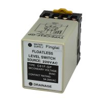 Holiday Discounts C61F-GP AC 220V Floatless Level Switch / Relay With Socket Base 220VAC C61F - GP Water Level Controller / Pump Automatic Switch