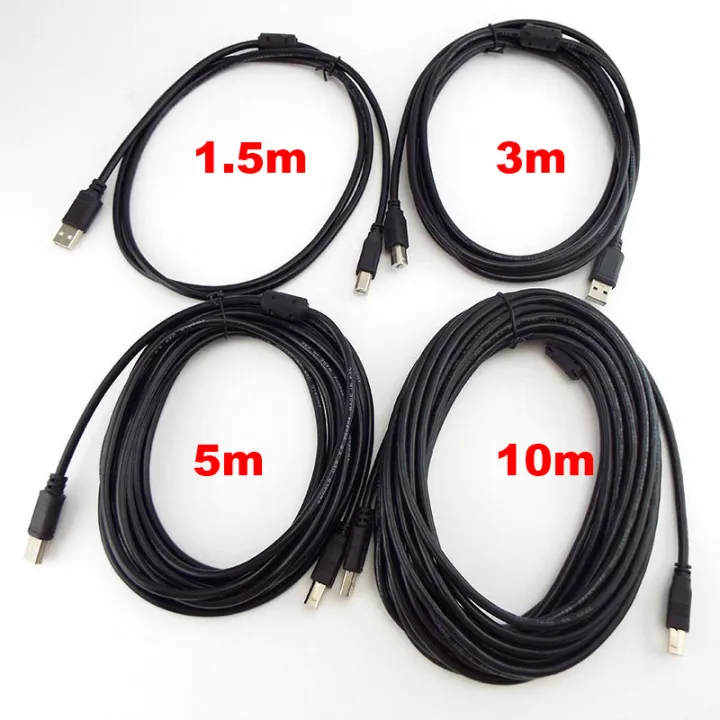 Allan Printer Line 15m 3m 5m 10m Usb 20 Printer Cable Type A Male To B Male Super Speed Sync 9611