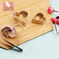 MUNIU 5ชิ้น/เซ็ต Heart Shape Cookie CUTTER เครื่องมือตกแต่งเค้ก fondant Candy