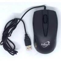 Primaxx WS-MS-901 MOUSE Optical USB (เมาส์มีสาย)มีน้ำหนักเบาทำให้สามารถใช้งานได้เป็นเวลานานๆ