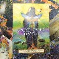 Sacred Earth Oracle Card เวอร์ชันภาษาอังกฤษ 45-ไพ่ทาโรต์เกมทำนายชะตากรรม